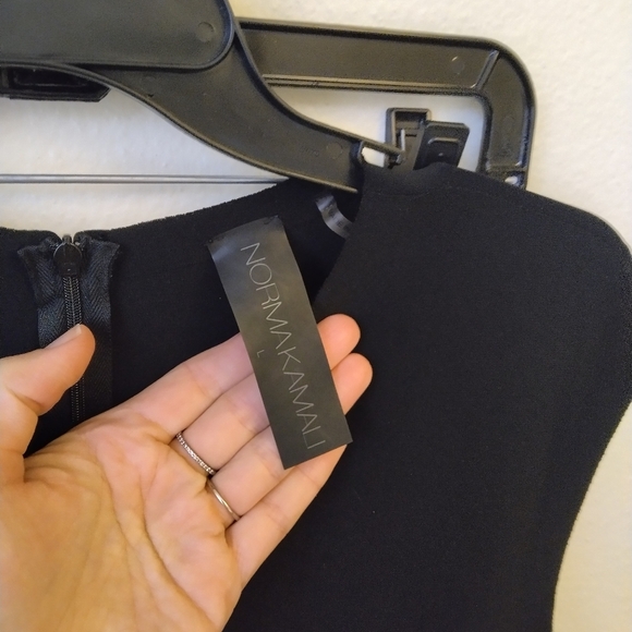 Norma Kamali Women's Sleeveless Wide leg Jumpsuit Size L Formal - Picture 5 of 11